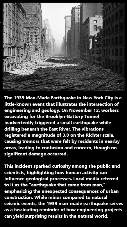 1939: The Day New York’s Excavation Gave Earth a Shaky Surprise