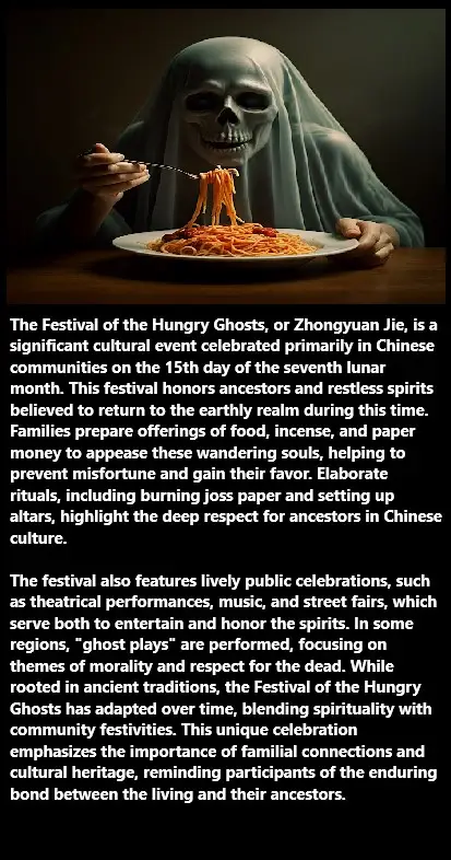Feasting for the Forgotten: Celebrating the Festival of the Hungry Ghosts