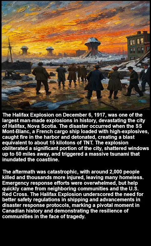 Halifax 1917: When Silence Was Shattered in a Single Blast