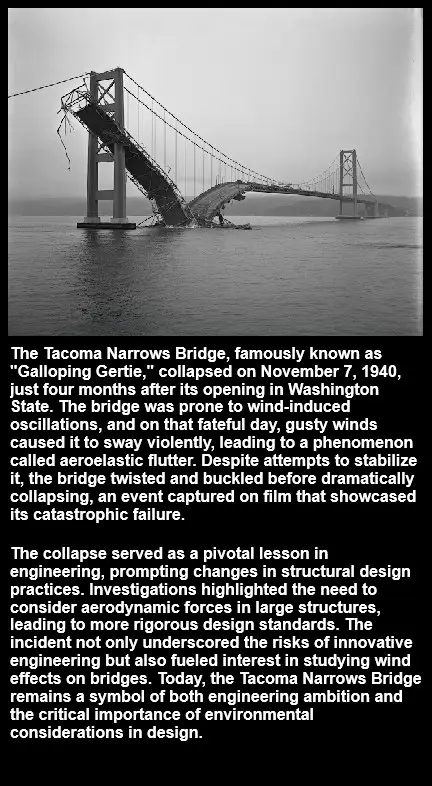 Tacoma Narrows: Where Design Danced with Disaster